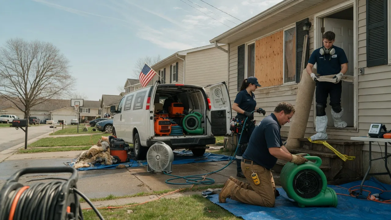 Water Damage Restoration in Merrill, MI near me